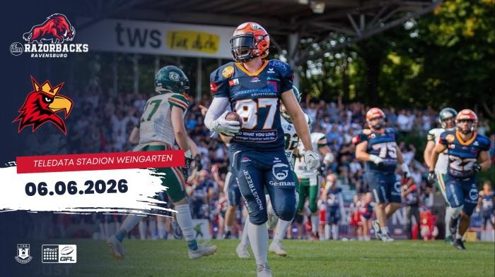 Heimspiel: ifm Razorbacks vs. Potsdam Royals Heimspiel: ifm Razorbacks vs. Potsdam Royals