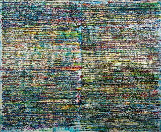 2025_Allinone/Sidetrack_Erdbeermann_185x225_Lack_Tusche_Vergolderwachs auf Papier. Fotograf: Chromawave 2025_Allinone/Sidetrack_Erdbeermann_185x225_Lack_Tusche_Vergolderwachs auf Papier. Fotograf: Chromawave
