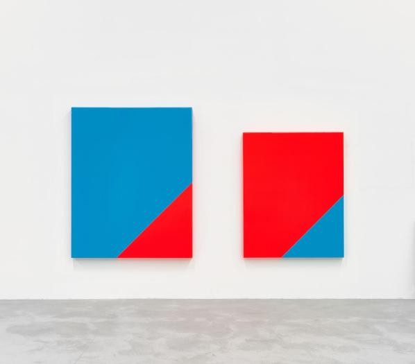 Gerold Miller Studio, Titel: Set c14 Set c15, Jahr 2024, 180 x 144 x 9 cm, 150 x 120 x 7.50 cm, Edelstahl lackiert Gerold Miller Studio, Titel: Set c14 Set c15, Jahr 2024, 180 x 144 x 9 cm, 150 x 120 x 7.50 cm, Edelstahl lackiert