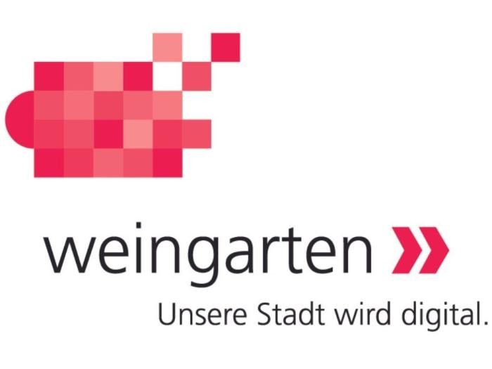 Logo der Stadt Weingarten für den Digitalisierungsprozess
