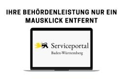 Link zum digitalen Serviceportal Service BW