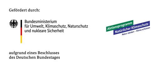 Logo des Bundesumweltministeriums und des Aktionsprogramms Natürlicher Klimaschutz