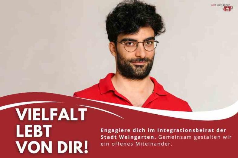 Kampagnenbild Aufruf Integrationsbeirat