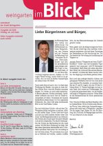 Die Titelseite des Heftes zeigt