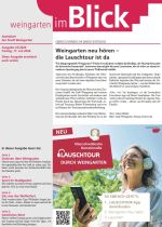 Die Titelseite des Heftes zeigt ein Foto, auf der eine Frau einen Kopfhörer trägt und hört