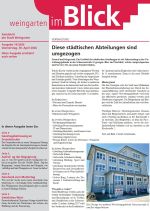 Die Titelseite zeigt das Foto eines dreistöckigen Büro-Gebäudes