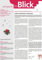 Das Titelblatt zeigt einen Brief an die Bürger als langen Text