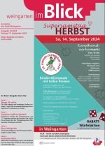 Titel der Ausgabe vom 13. September 2024 Das Titelblatt der Ausgabe zeigt ein Werbeplakat für den Supersamstag